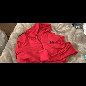 Hot pink zip up